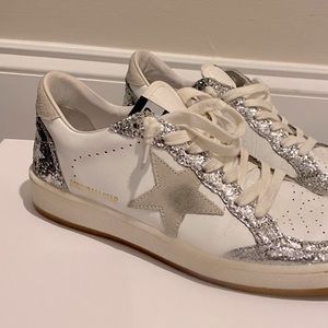 Authentic Golden Goose Glitter Ball Star Sneakers